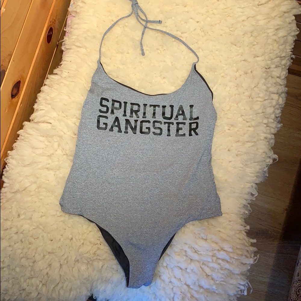 Like New! Spiritual Gangster one piece swimsuit